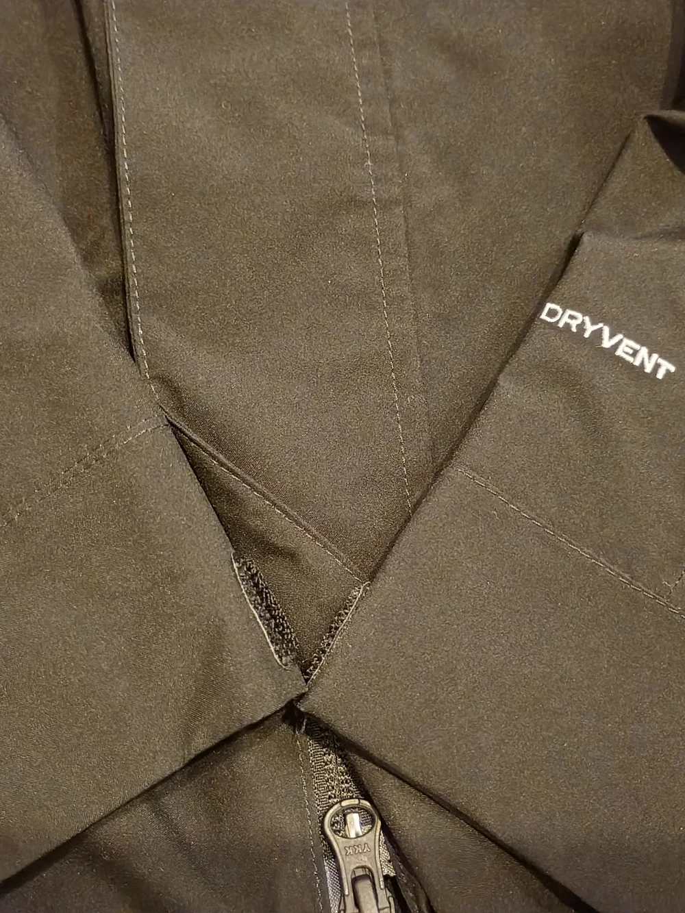 The North Face Black Dry Vent Jacket with Cystic Fibrosis Foundation Logos Sz M